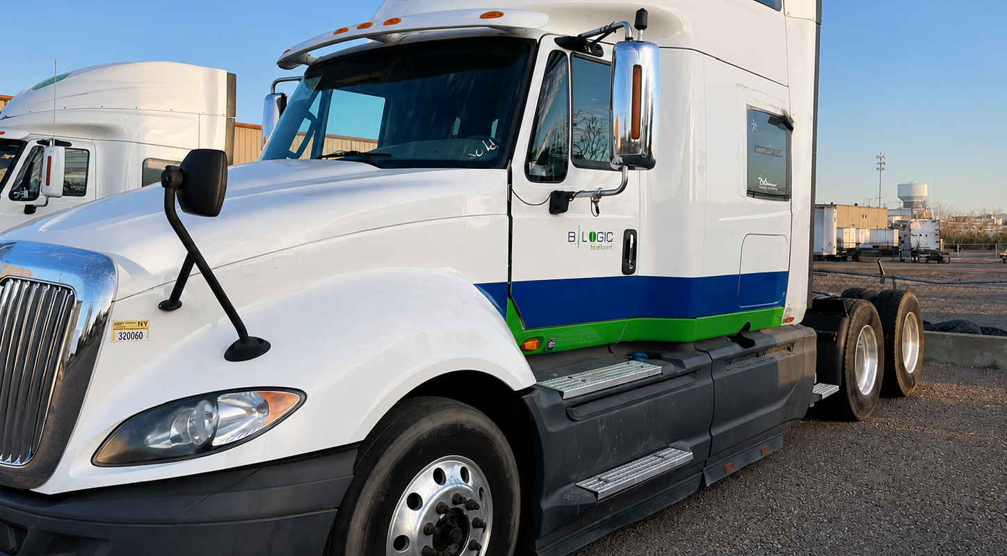 Flota B Logic Freight operando en el corredor transfronterizo México–Texas
